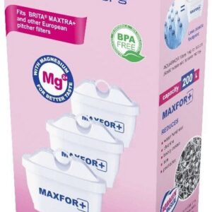 Aquaphor Maxfor+ Magnesium vedensuodatin, 3 kpl