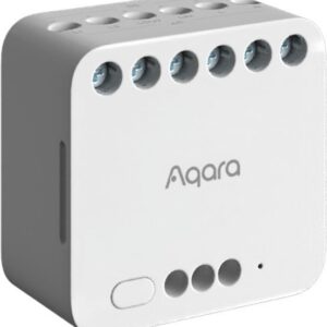 Aqara kahe relee mooduliga T2 relee lüliti