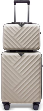 Feru Malibu 55 cm kohver ja väike kott, khaki - Pilt 2