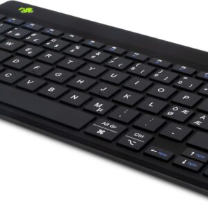 R-Go Compact Break ergonoomiline klaviatuur, juhtmevaba, must