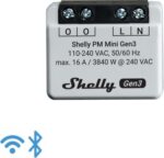 Shelly PM Mini Gen3 -virtamittari wifi-verkkoon