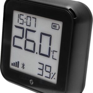 Shelly H&T Gen3 niiskuse- ja temperatuurimõõtja, must