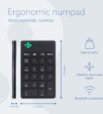 R-Go Numpad Break - numbriklahvistik, juhtmevaba, must - Pilt 4