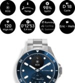 Withings Scanwatch Nova nutikell, 42 mm, sinine - Pilt 4