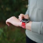 Suunto Athletic 5 silikoonist käepael 22 mm, laavapunane - Pilt 2