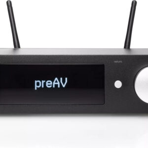 Nubert nuXinema preAV eelvõimendi, must