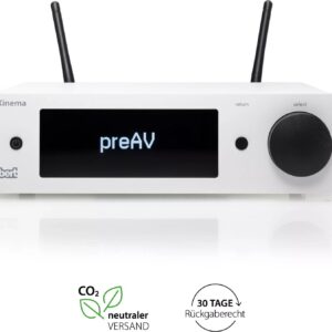 Nubert nuXinema preAV eelvõimendi, valge