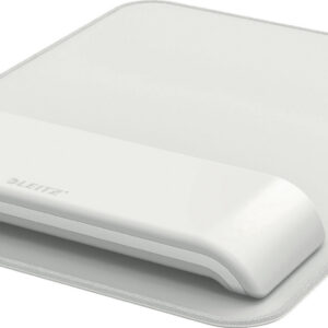 Leitz Ergo hiirematt reguleeritava randmetoega, valge