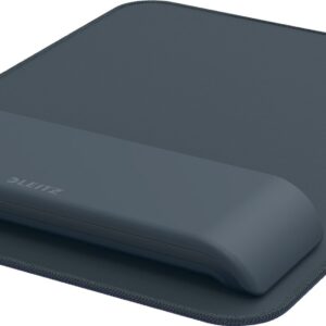 Leitz Ergo hiirematt reguleeritava randmetoega, tumehall