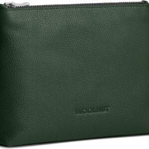 Woolnut Leather Pouch -tarvikelaukku, vihreä