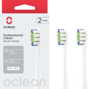 Oclean Professional Clean harjapea, 2 tk, valge