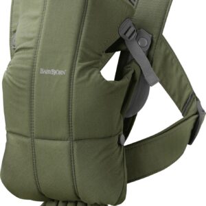 BabyBjörn Mini kootud kandekott, tumeroheline