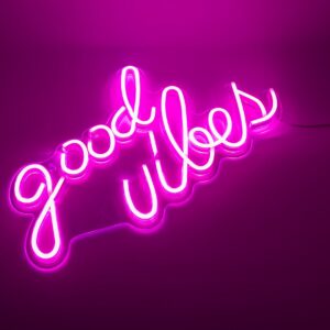 Fuj:tech Neon Good Vibes LED-seinalamp