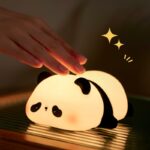 Panda lamp, laetav, soe valge ja RGB - Pilt 3