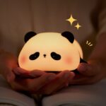 Panda lamp, laetav, soe valge ja RGB - Pilt 4