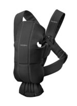 BabyBjörn Mini Woven -kantoreppu, black