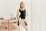 BabyBjörn Mini Woven -kantoreppu, black - Pilt 3