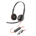 Poly Blackwire 3320 stereo peakomplekt, USB-C, Microsoft Teams sertifitseeritud (8X220AA) - Pilt 2
