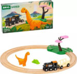 BRIO 36098 - Dinosauruse ringikujuline rööbastee komplekt