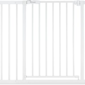 Hauck Open N Stop 2 turvavärav, 75 - 80 cm, valge + 21 cm pikendusdetail