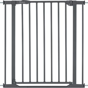 Hauck Clear Step 2 turvavärav, 75-80 cm, tumehall