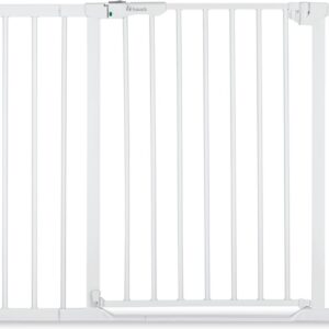 Hauck Clear Step Autoclose 2 turvavärav, 75 - 80 cm, valge + 21 cm pikendusdetail