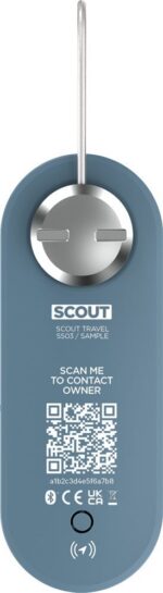 Knog Scout Travel signalisatsioon ja lokaator, Apple iOS, sinine - Pilt 5
