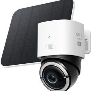 Anker eufy 4G LTE Cam S330 välistingimustes kasutatav turvakaamera, valge