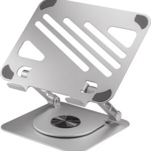 ErgoWork Alu 360° pöörlev arvutialus, hõbedane