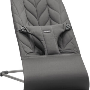 BabyBjörn Bliss Kootud lapsehoidja, antratsiit, lehemuster