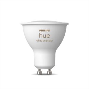 Philips Hue LED-nutilamp, BT, valge ja värviline meeleoluvalgus, GU10, 4,2 W, 1 tk pakis
