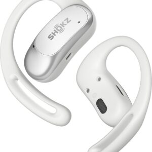 Shokz OpenFit Air juhtmevabad kõrvaklapid, valged