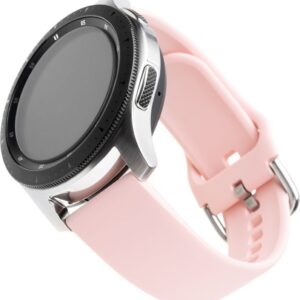 Fikseeritud nutikella silikoonrihm, 22 mm, roosa