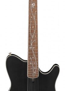 Ibanez TOD10N-TKF Tim Henson Signature akustiline kitarr, läbipaistev must lame