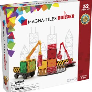 MAGNA-TILES Builder - magnetiline ehituskomplekt, 32 osa