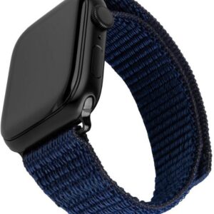 Fikseeritud nailonrihm Apple Watch Ultra 49 mm jaoks, tumesinine