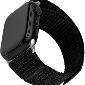 FIKSEERITUD nailonist nutikellarihm, Apple Watch Ultra 49 mm, must