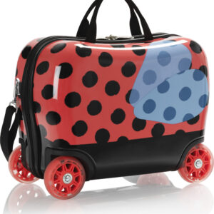 Heys Kids Ride-On -lasten matkalaukku, leppäkerttu