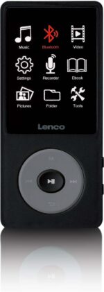 Lenco Xemio-860BK MP3/MP4 mängija, must