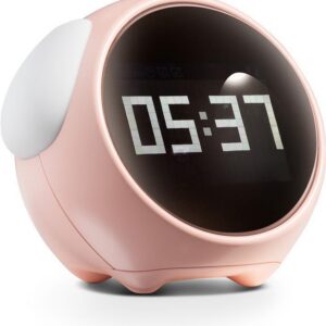 Fuj:tech laetav laua äratuskell, roosa
