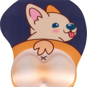 ErgoWork naljaka koera hiirematt randmetoega