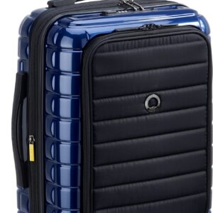 Delsey Shadow 5.0 laiendatav äriklassi kohver 55 cm, sinine/must