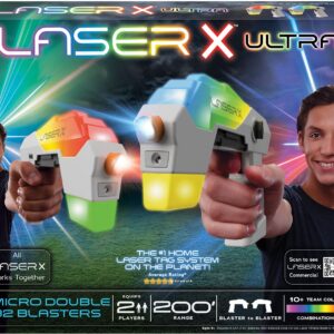 Laser X Ultra Micro Double Blaster to Blaster -laserpyssypeli
