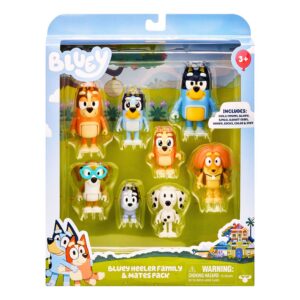 Bluey Figures Multipack - figuuripakk, 8 figuuri