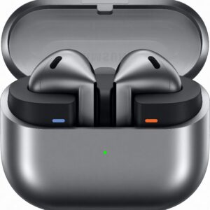 Samsung Galaxy Buds3 mürasummutavad kõrvaklapid hõbedased