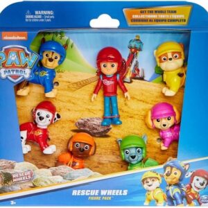 Käpapatrull Rescue Wheels – tegelase pakk, 7 pakk