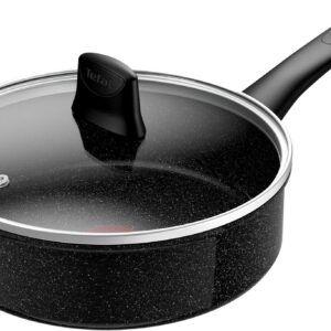 Tefal Intens'Ceram praepann klaaskaanega 24 cm/3,2 L, must