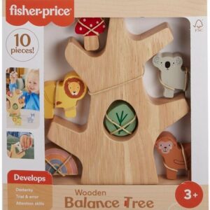 Fisher-Price Puu - puidust virnastatav mänguasi