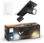 Philips Hue Runner valge meeleoluga nutikas kohtvalgusti, 2-osaline, must, BT, 2 x 4,2 W - Pilt 3