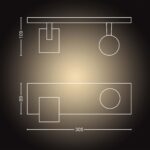 Philips Hue Runner valge meeleoluga nutikas kohtvalgusti, 2-osaline, must, BT, 2 x 4,2 W - Pilt 4